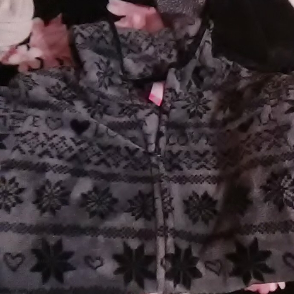 Grey hooded zip up sweater - Picture 4 of 4